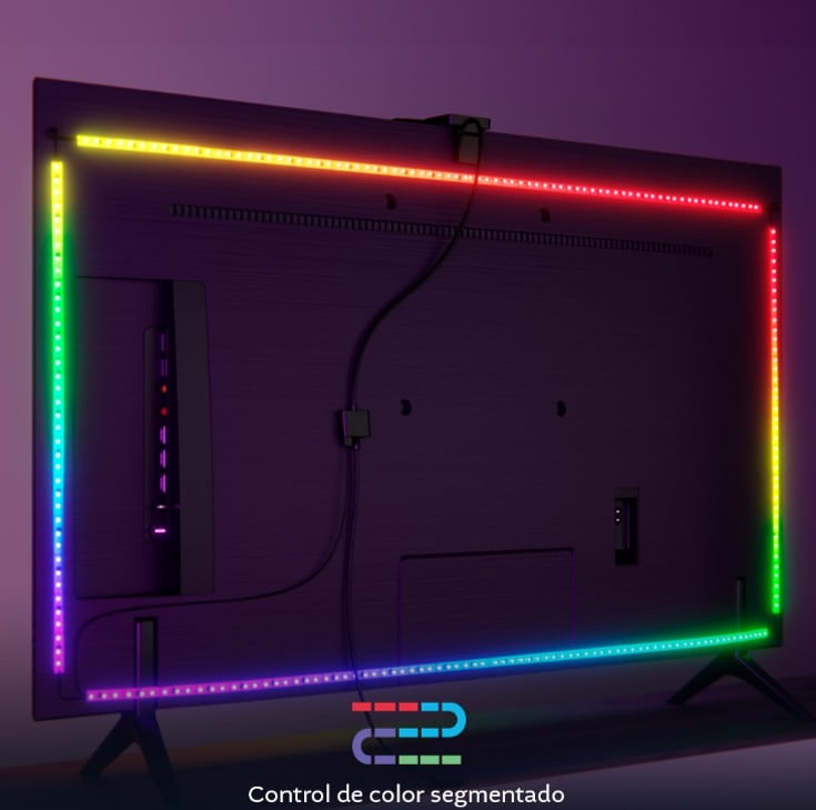 CINTA LED INTELIGENTE PARA TV DE 55 A 65 - 2