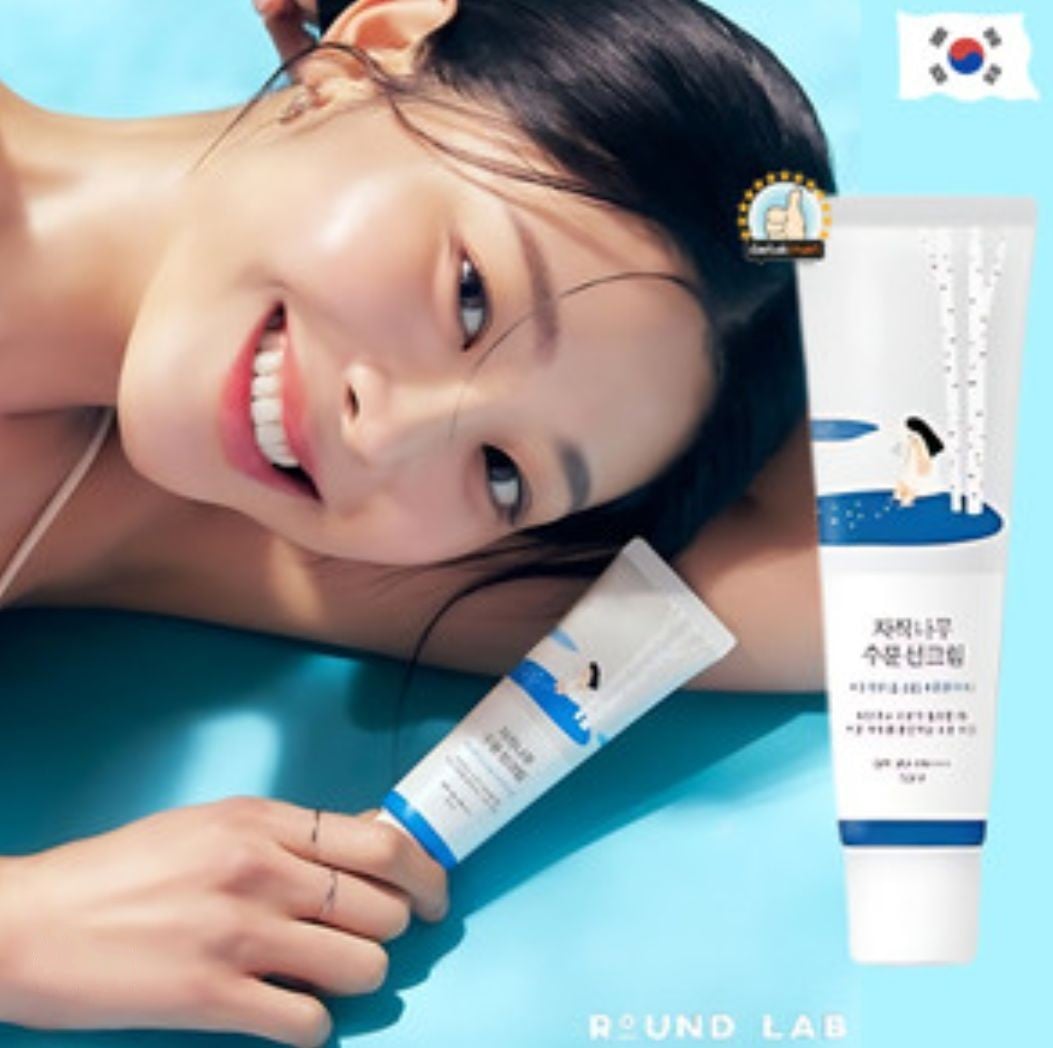 BLOQUEADOR FACIAL ROUND LAB BIRCH JUICE MOISTURIZING SUNSCREEN SPF 50+ PA++++ 50 ML - 1