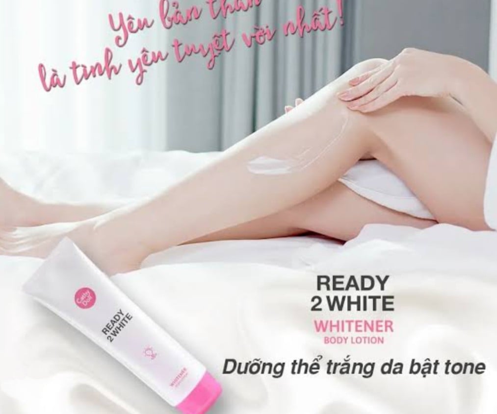READY 2 WHITE WHITENER BODY LOTION 150ML - 3