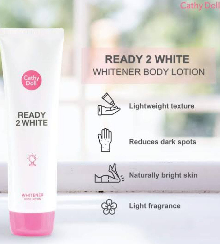 READY 2 WHITE WHITENER BODY LOTION 150ML - 4