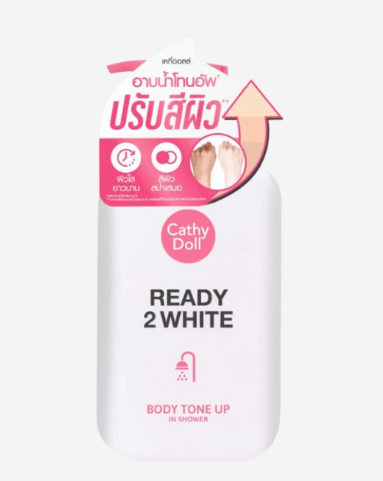 READY 2 WHITE BODY TONE UP IN SHOWER 400ML - 1