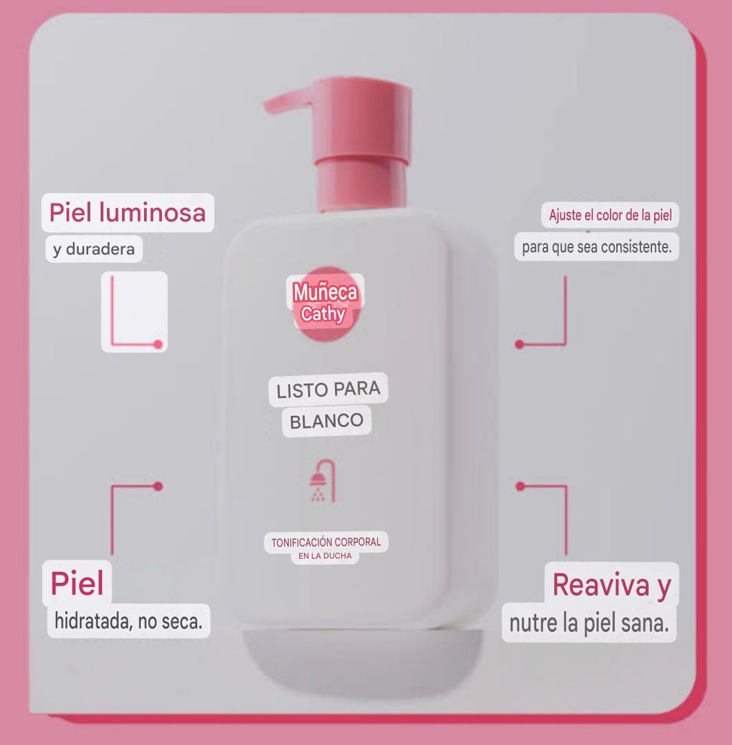 READY 2 WHITE BODY TONE UP IN SHOWER 400ML - 2