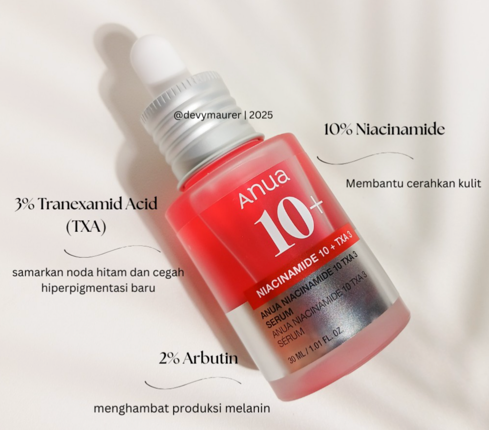ANUA 10+ NIACINAMIDE 10+ TXA 4 30ML - 7