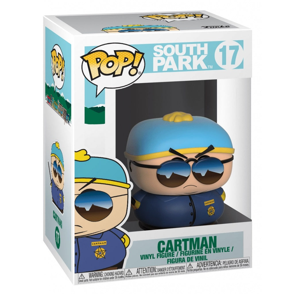 FUNKO POP! ANIMADOS: SOUTH PARK - OFFICER CARTMAN 17 - 1
