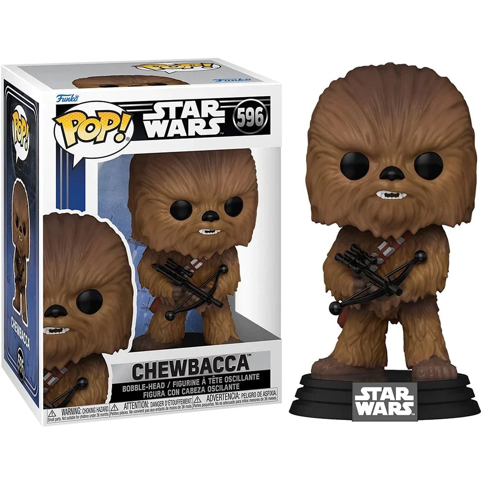 FIGURA COLECCIONABLE FUNKO POP! STAR WARS CHEWBACCA 596 - 1
