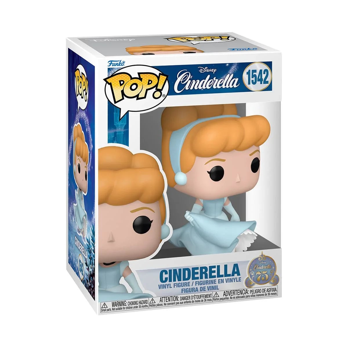 FIGURA COLECCIONABLE FUNKO POP! DISNEY CENICIENTA CINDERELLA 1542 - 1