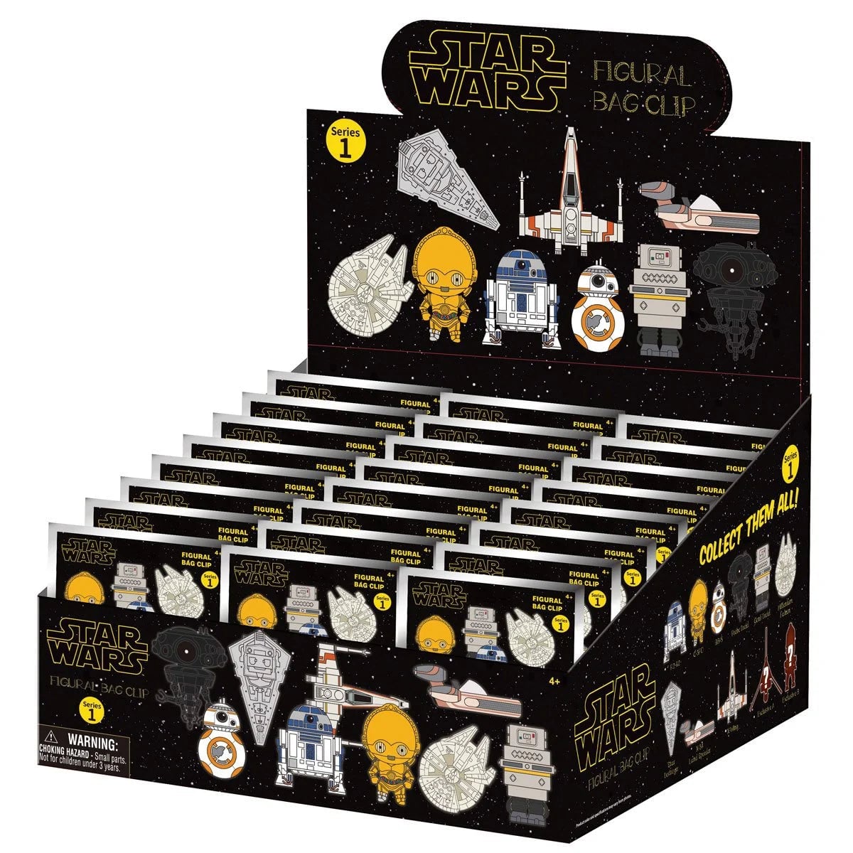 MONOGRAM: FIGURAL BAG CLIP | STAR WARS : POWER OF FORCE (DROIDS AND SHIPS) - SERIES 8 ( X 1 UNIDAD) - 1