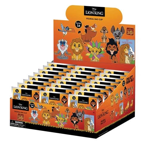 MONOGRAM: FIGURAL BAG CLIP - DISNEY - THE LION KING 30 ANIVERSARIO (BLIND BAG) (1 UNIDAD) - 1