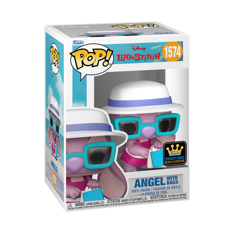 FUNKO POP! DISNEY: LILO Y STITCH - ANGEL WITH BAGS 1574 - SPECIALTY SERIES - 1