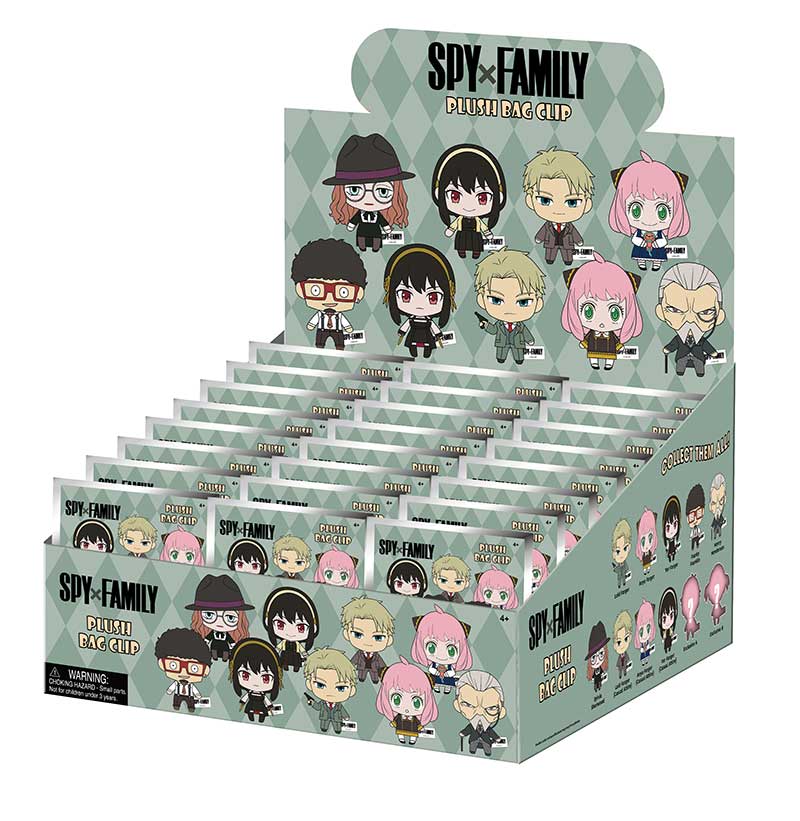 MONOGRAM: PLUSH BAG CLIP| ANIME - SPY X FAMILY (X UNIDAD) - 1