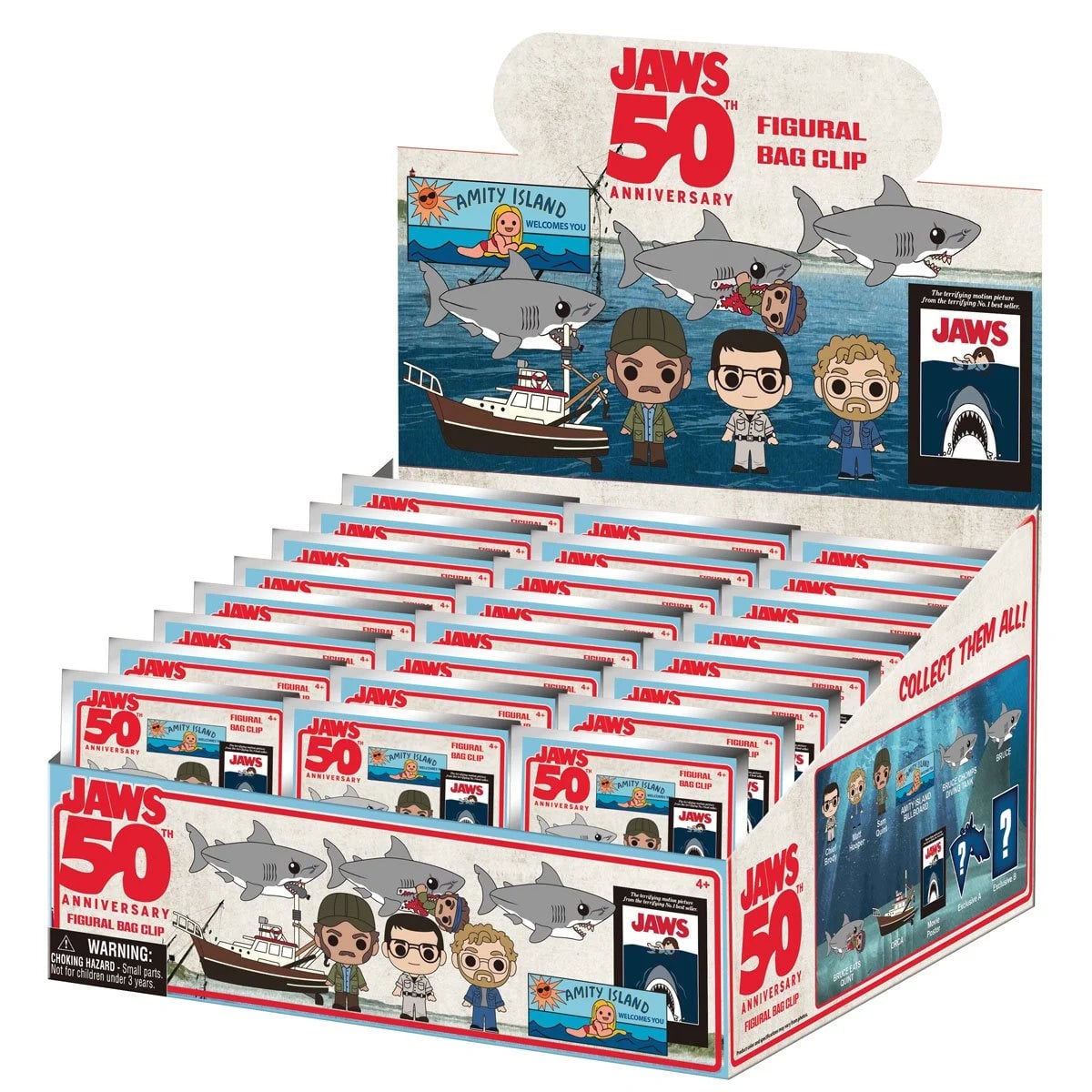 MONOGRAM: FIGURAL BAG CLIP | MOVIES: JAWS 50TH ANNIVERSARY ( X 1 UNIDAD) - 1