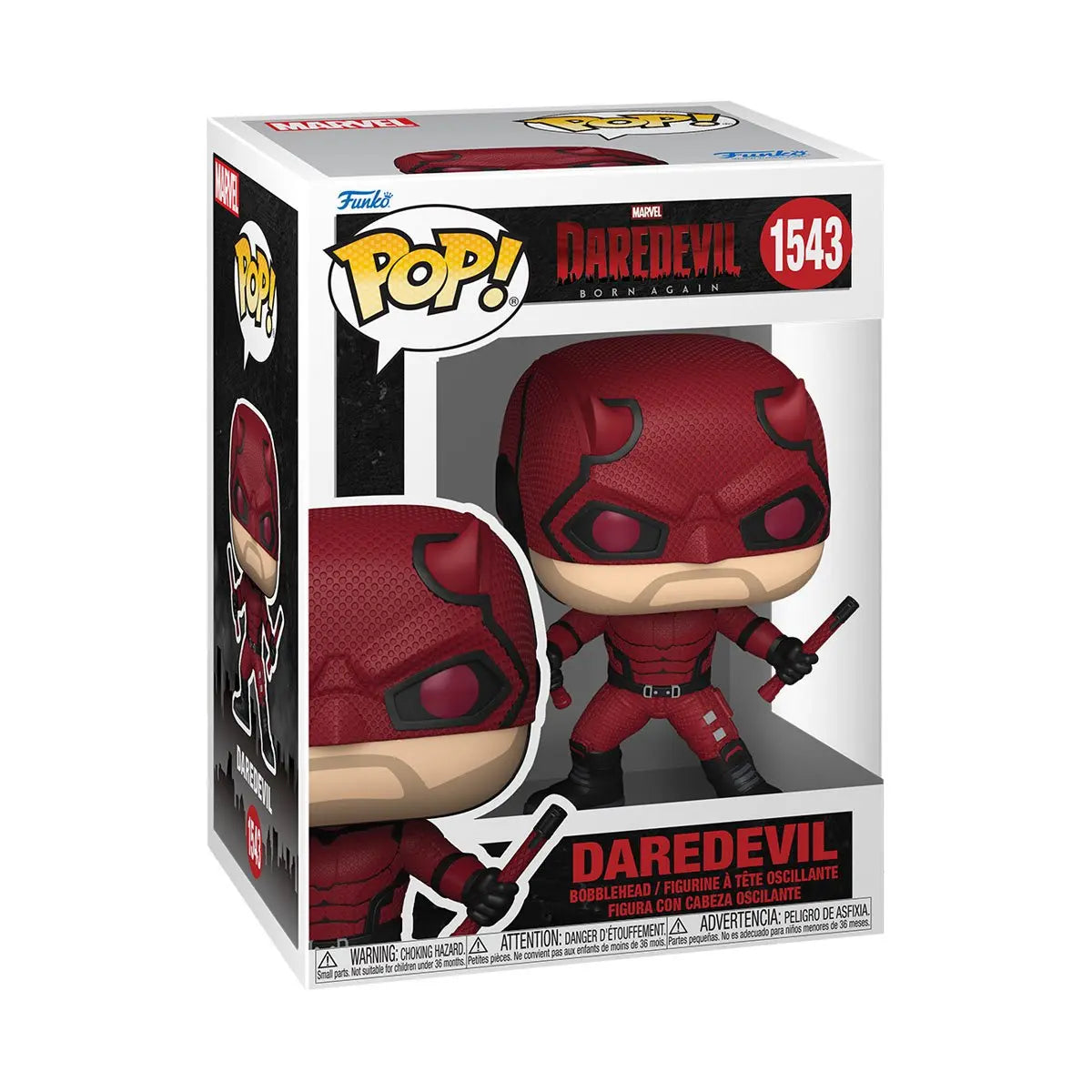 FUNKO POP! MARVEL: DAREDEVIL BORN AGAIN - DAREDEVIL WITH NUNCHUCKS 1543 - 1