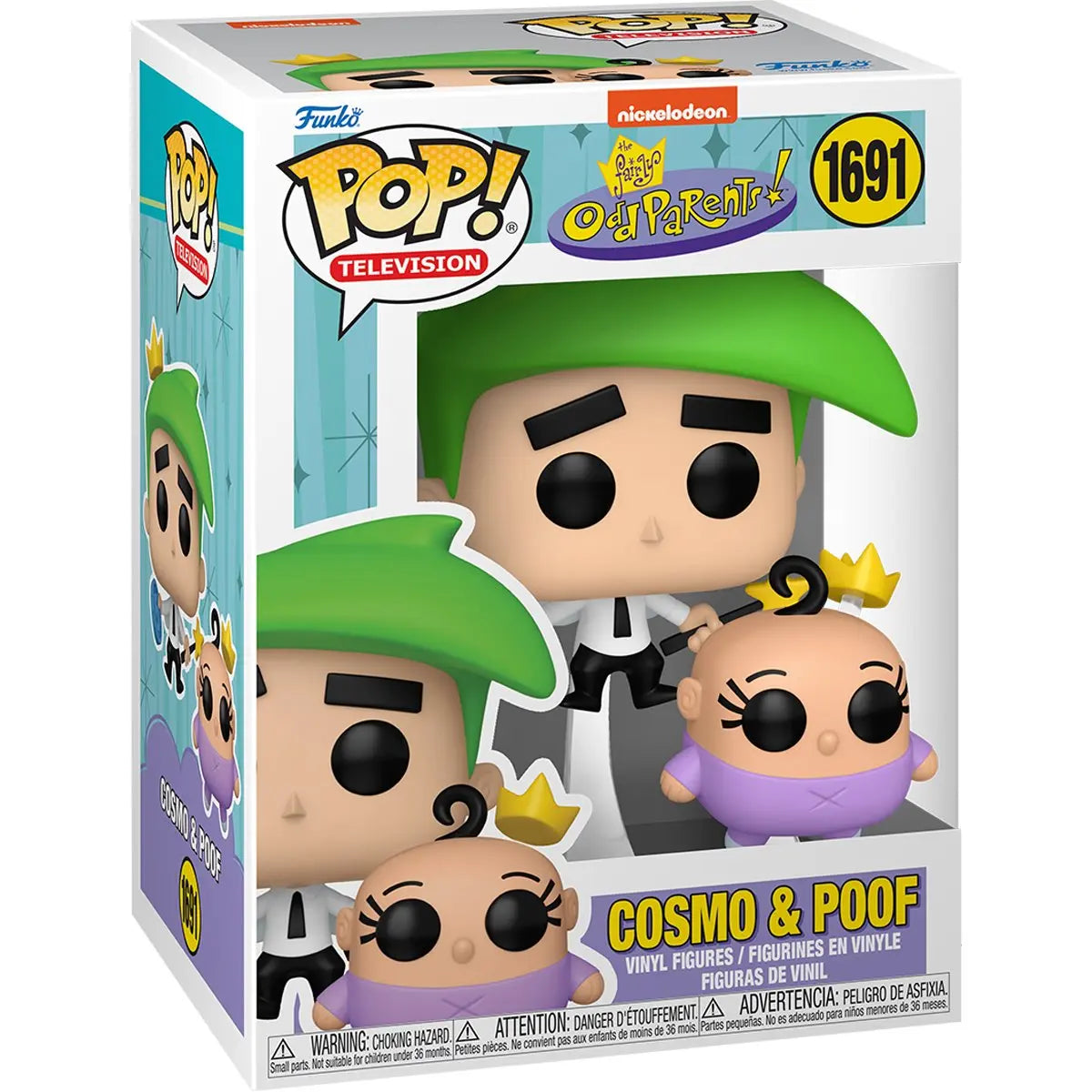 FUNKO POP! ANIMADOS: PADRINOS MÁGICOS - COSMO Y POOF 1691 - 1
