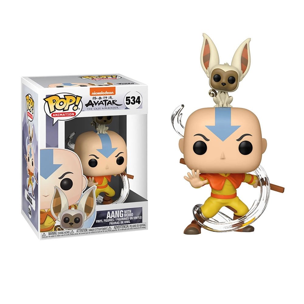 FUNKO POP! ANIME: AVATAR: THE LAST AIRBENDER - AANG WITH MOMO 534 - 1
