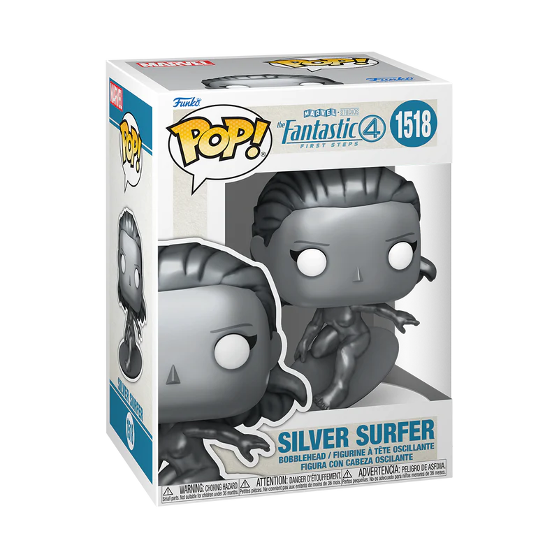 FUNKO POP! MARVEL: THE FANTASTIC FOUR: FIRST STEPS - SILVER SURFER 1518 - 1