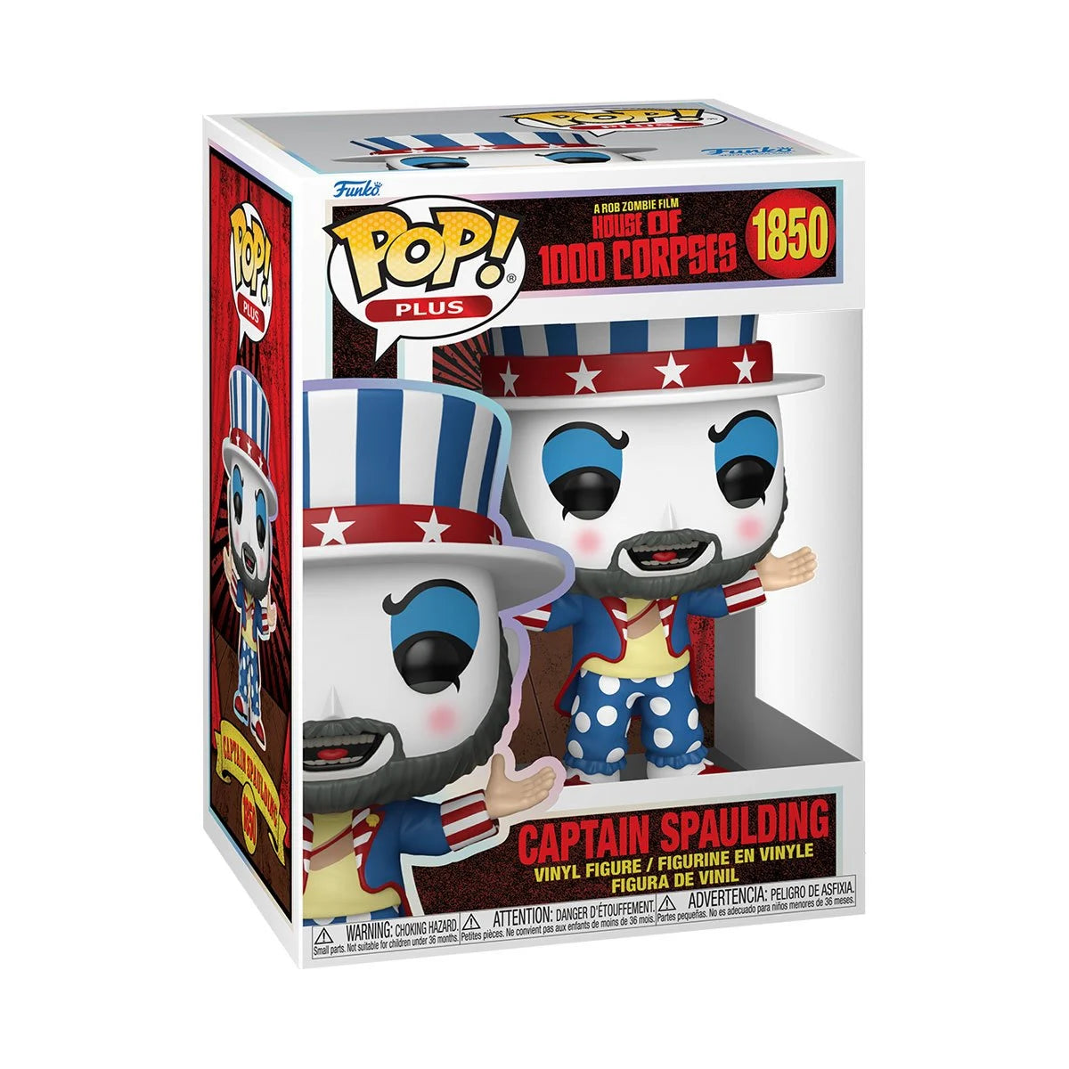 FUNKO POP! MOVIES: HOUSE OF 1000 CORPSES - CAPT. SPAULDING (PLUS) - 1