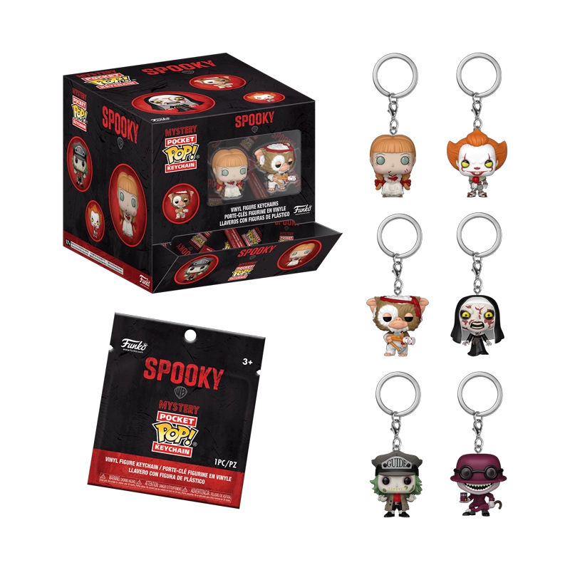POCKET POP! MYSTERY HORROR KEYCHAIN (X1 UNIDAD) - 1
