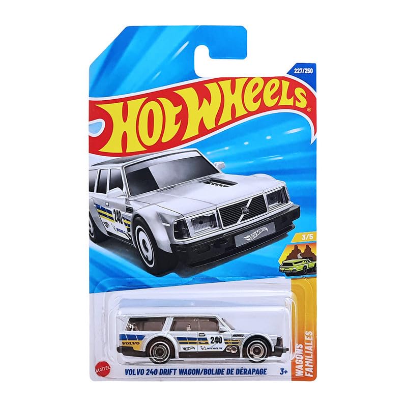HOT WHEELS - P CASE (2025) - VOLVO 240 DRIFT WAGON/BOLIDE DE DÉRAPAGE - 1
