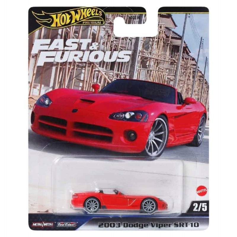 HOT WHEELS: PREMIUM | FAST AND FURIOUS - 2003 DODGE VIPER SRT10 - 1
