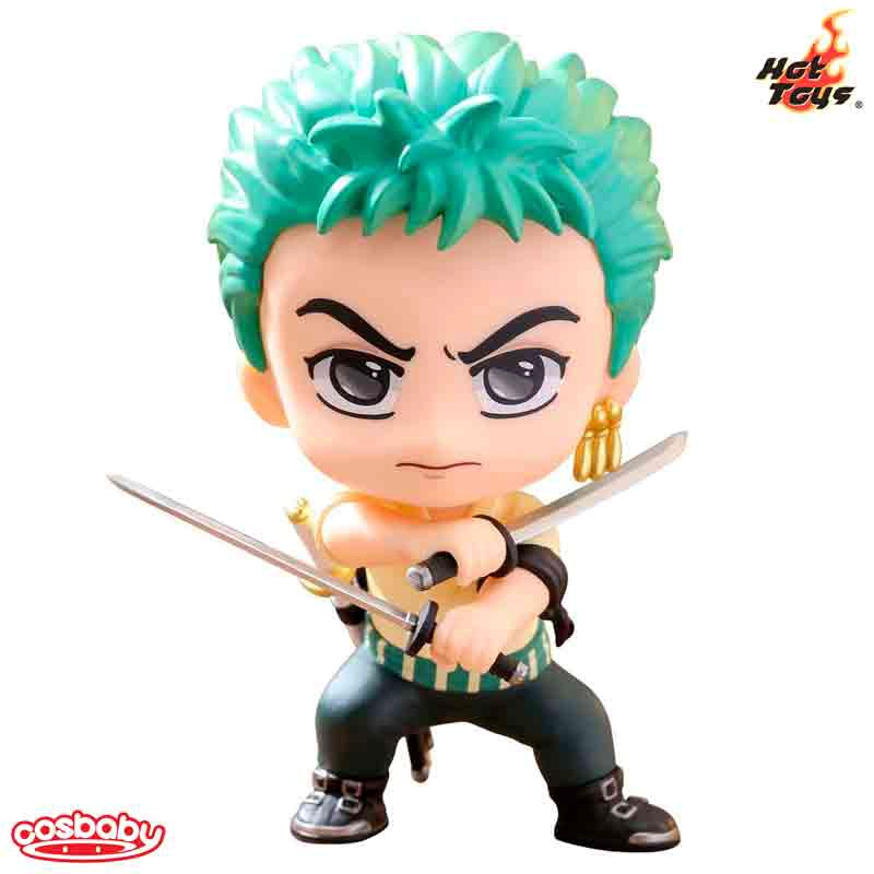 HOT TOYS | COSBI (BOBBLE HEAD) -  ONE PIECE NETFLIX (WINDOW BOX MINI-FIGURE) - ZORO - 1