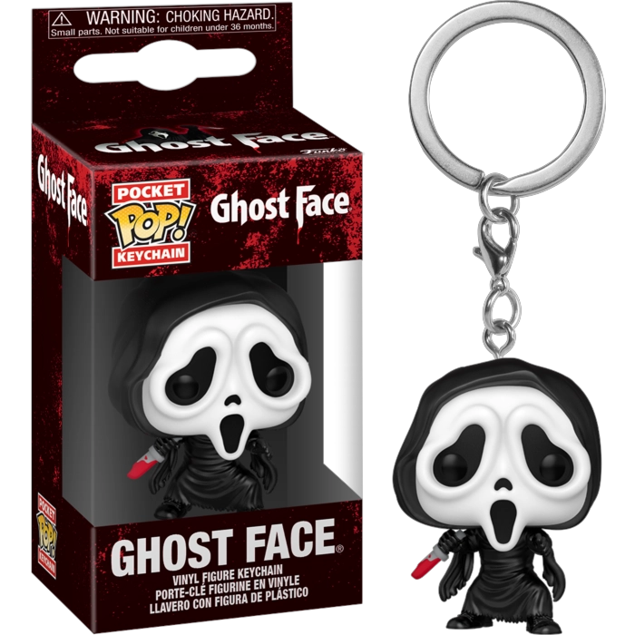FUNKO POP! KEYCHAIN: SCREAM - GHOSTFACE (POCKET) - 1