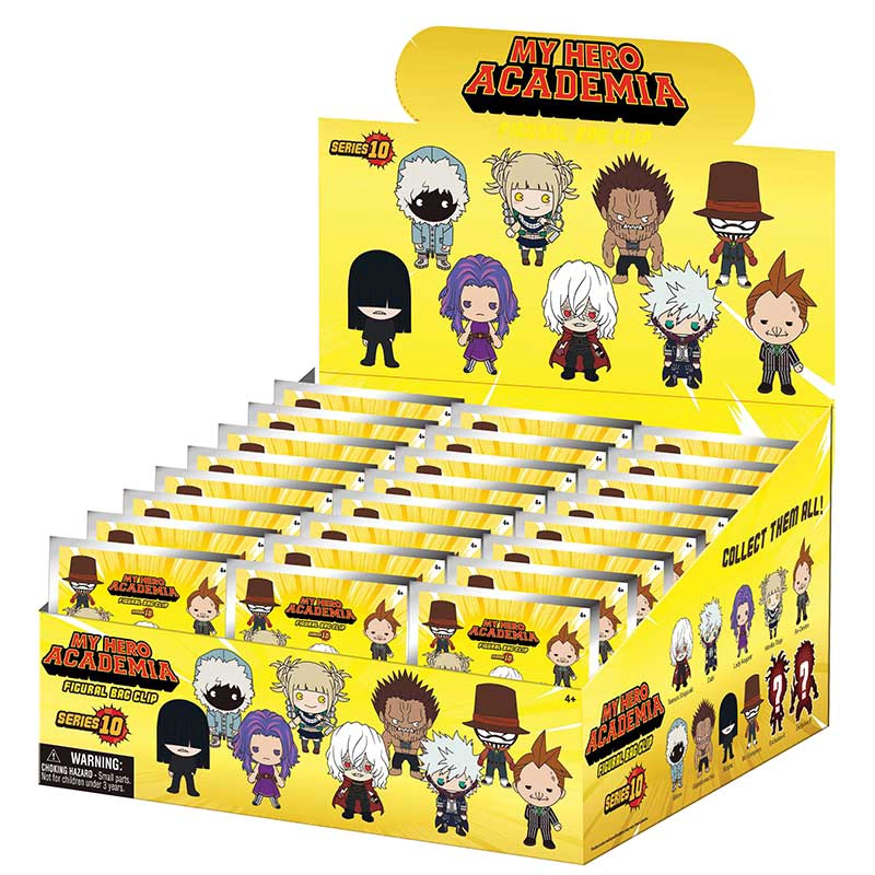 MONOGRAM: BAG CLIP - MY HERO ACADEMIA SEREIS 10 (LLAVERO MISTERIOSO) (X UNIDAD) - 1