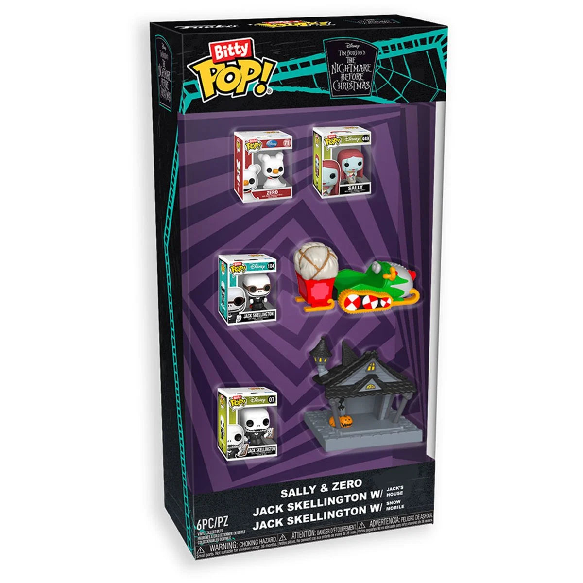 FUNKO BITTY POP! BUNDLE PACK: THE NIGHTMARE BEFORE CHRISTMAS - 1