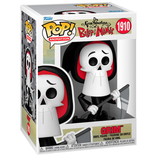 FUNKO POP! THE GRIM ADVENTURES OF BILLY Y MANDY - GRIM (PURO HUESO) 1910 - 1