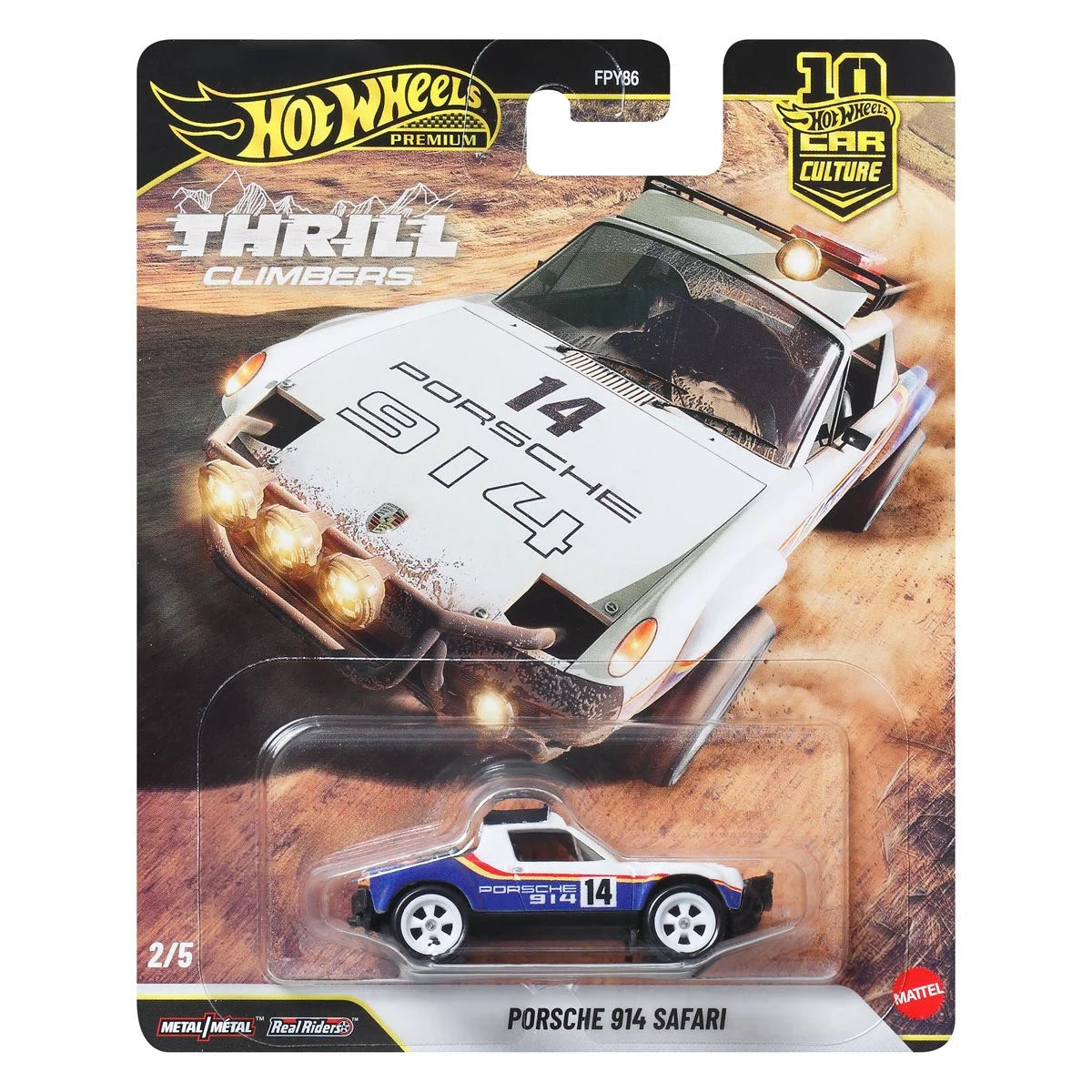 HOT WHEELS CAR CULTURE 2026 - PORSCHE 914 SAFARI (CHASSIS CON) - 1