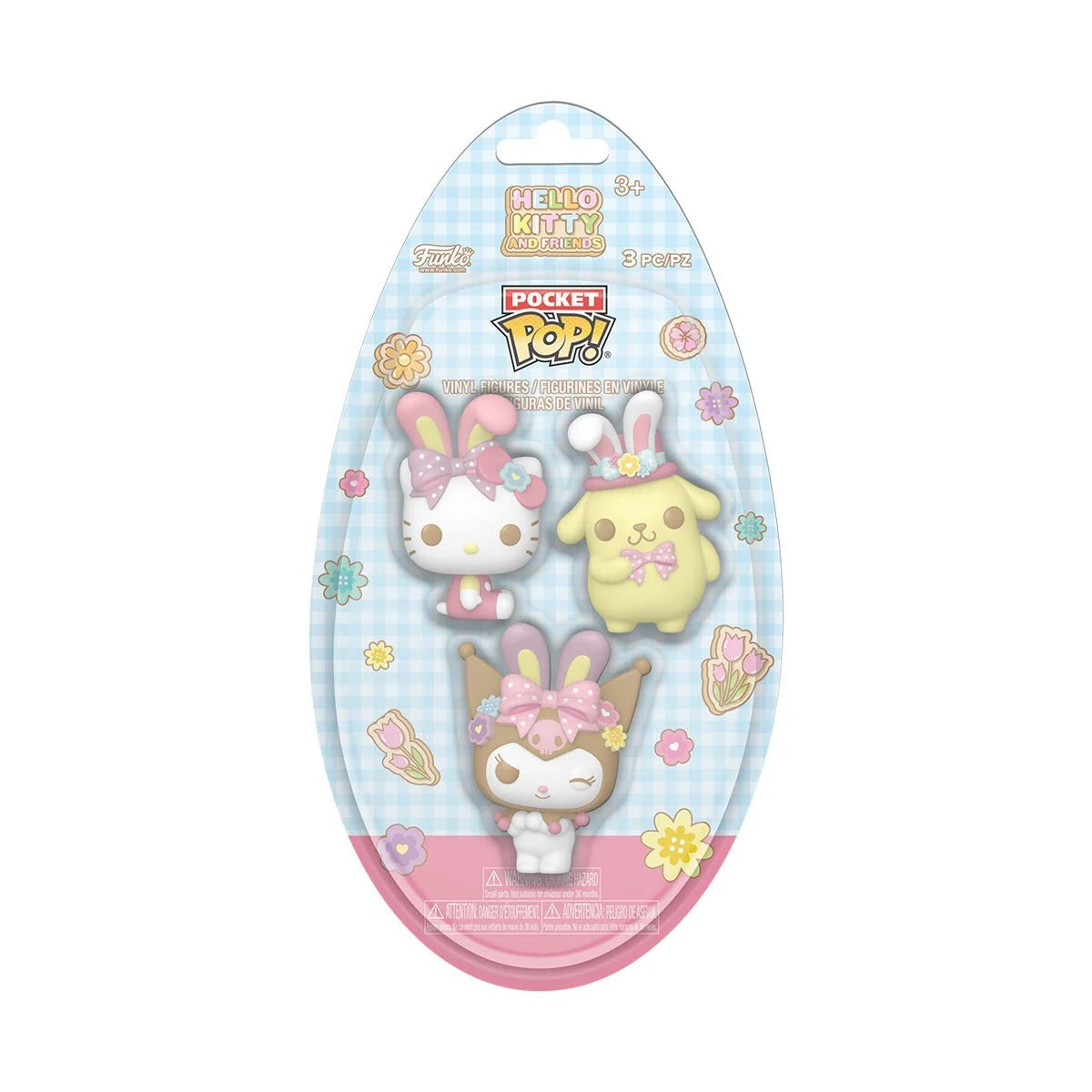 FUNKO POCKET! SANRIO - HELLO KITTY SPRING EGG 3-PACK - 1