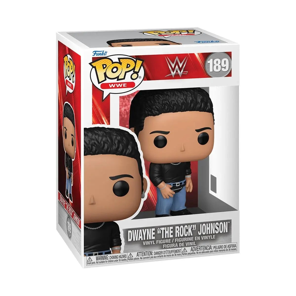 FUNKO POP! WWE - DWAYNE THE ROCK JOHNSON WITH FANNY PACK 189 - 1