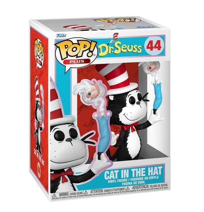 FUNKO POP! ANIMATION: DR. SEUSS (EL GATO ENSOMBRERADO) - CAT IN THE HAT 44 (PLUS) - 1