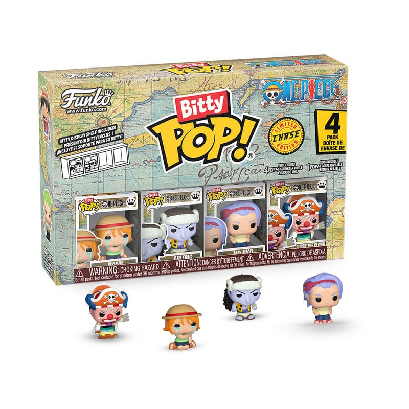 FUNKO BITTY POP! ANIME: ONE PIECE - 4PACK (NAMI) - 1
