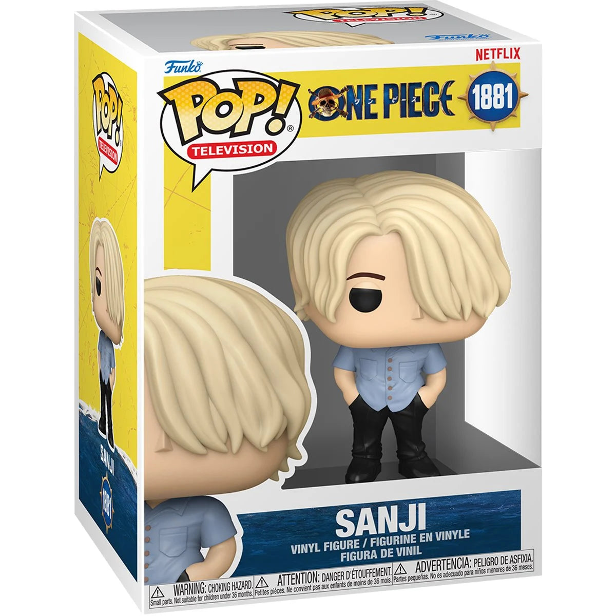 FUNKO POP! ANIME: ONE PIECE LIVE ACTION - SANJI 1881 - 1