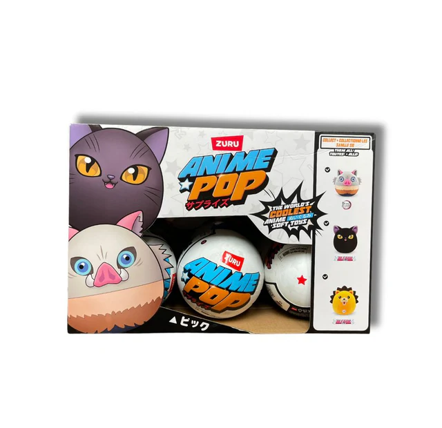 ZURU: ANIME POP - BLIND BOX PLUSH CAPSULE ( 1 X UNIDAD) - 1