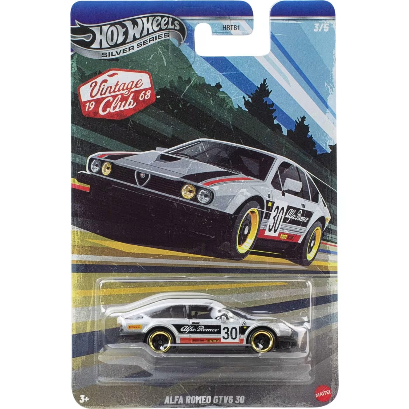 HOT WHEELS: SILVER SERIES - ALFA ROMEO GTV6 30 - 1