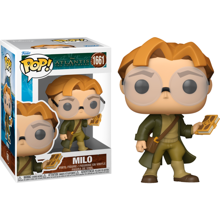 FUNKO POP! DISNEY: ATLANTIS: THE LOST EMPIRE - MILO 1661 - 1