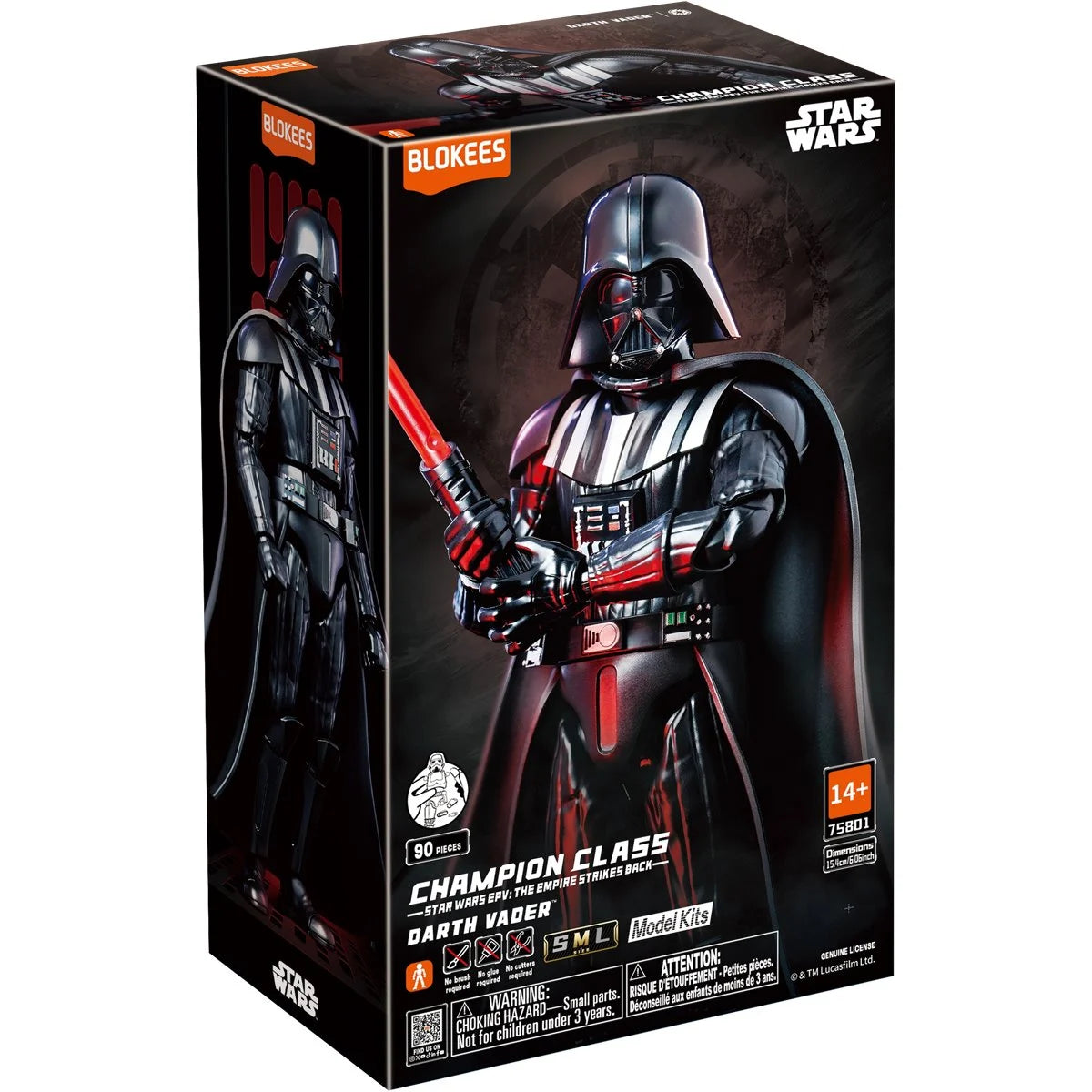 BLOKEES: STAR WARS - EMPIRE STRIKES BACK - DARTH VADER (MODEL KIT) - 1