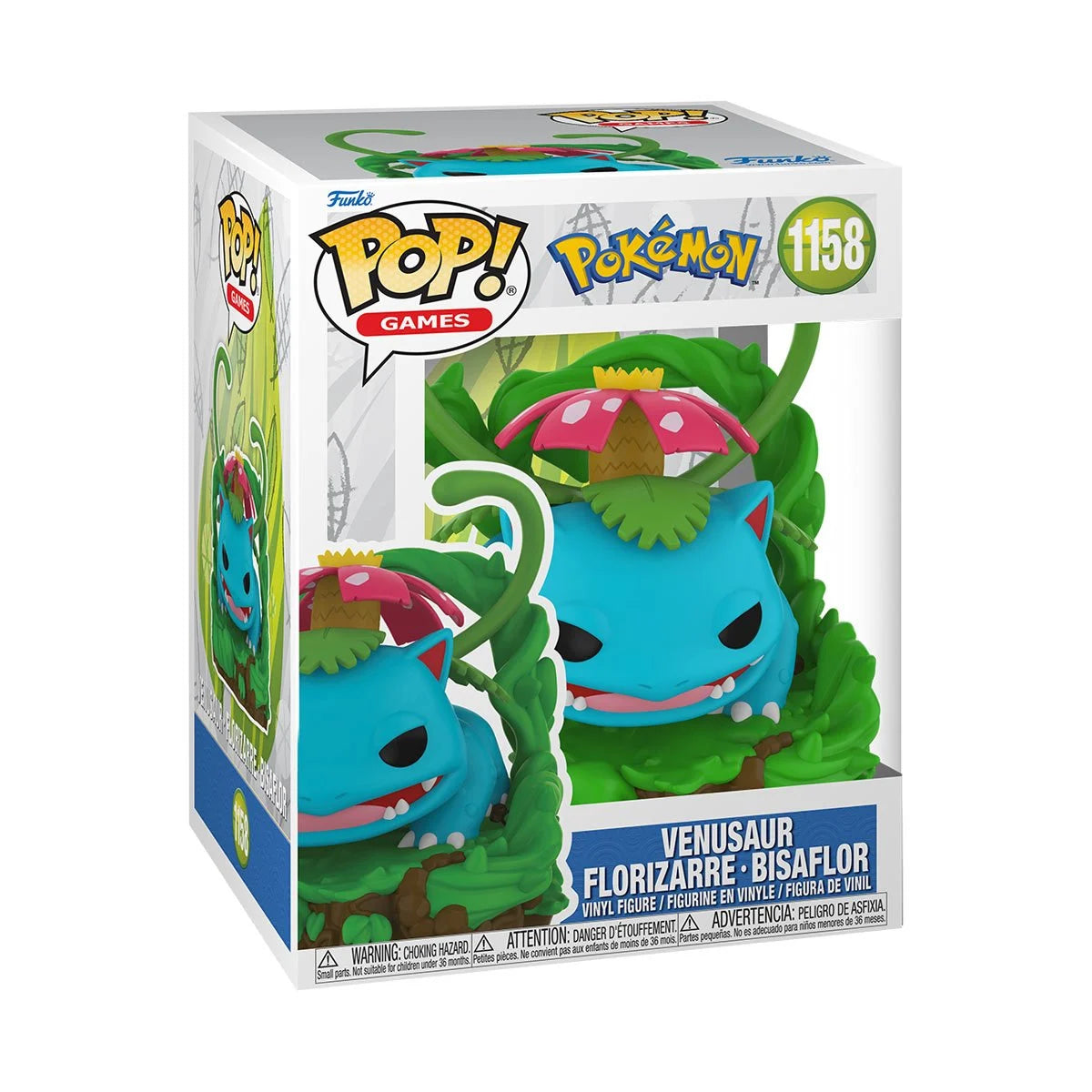 FUNKO POP! ANIME: POKEMON - VENUSAUR 1158 (PREMIUM) - 1