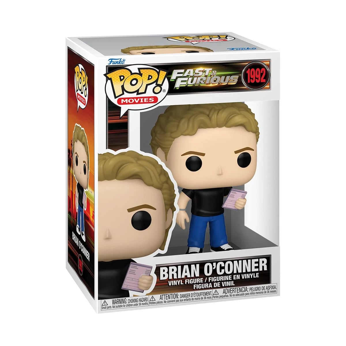 FUNKO POP! MOVIES: FAST Y FURIOUS - BRIAN O'CONNER 1992 - 1