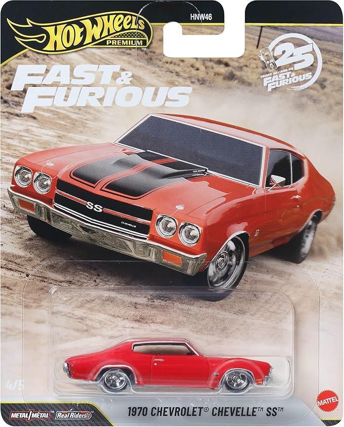 HOT WHEELS: PREMIUM | FAST AND FURIOUS - 1970 CHEVROLET CHEVELLE SS - 1