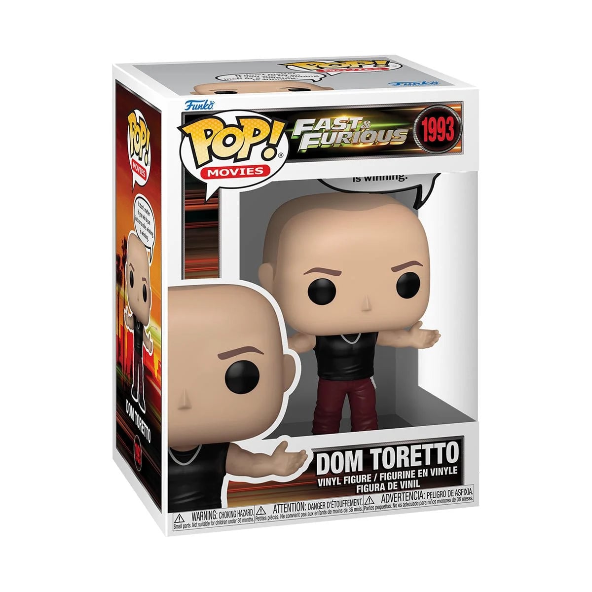 FUNKO POP! MOVIES: FAST Y FURIOUS - DOM TORETTO 1993 - 1