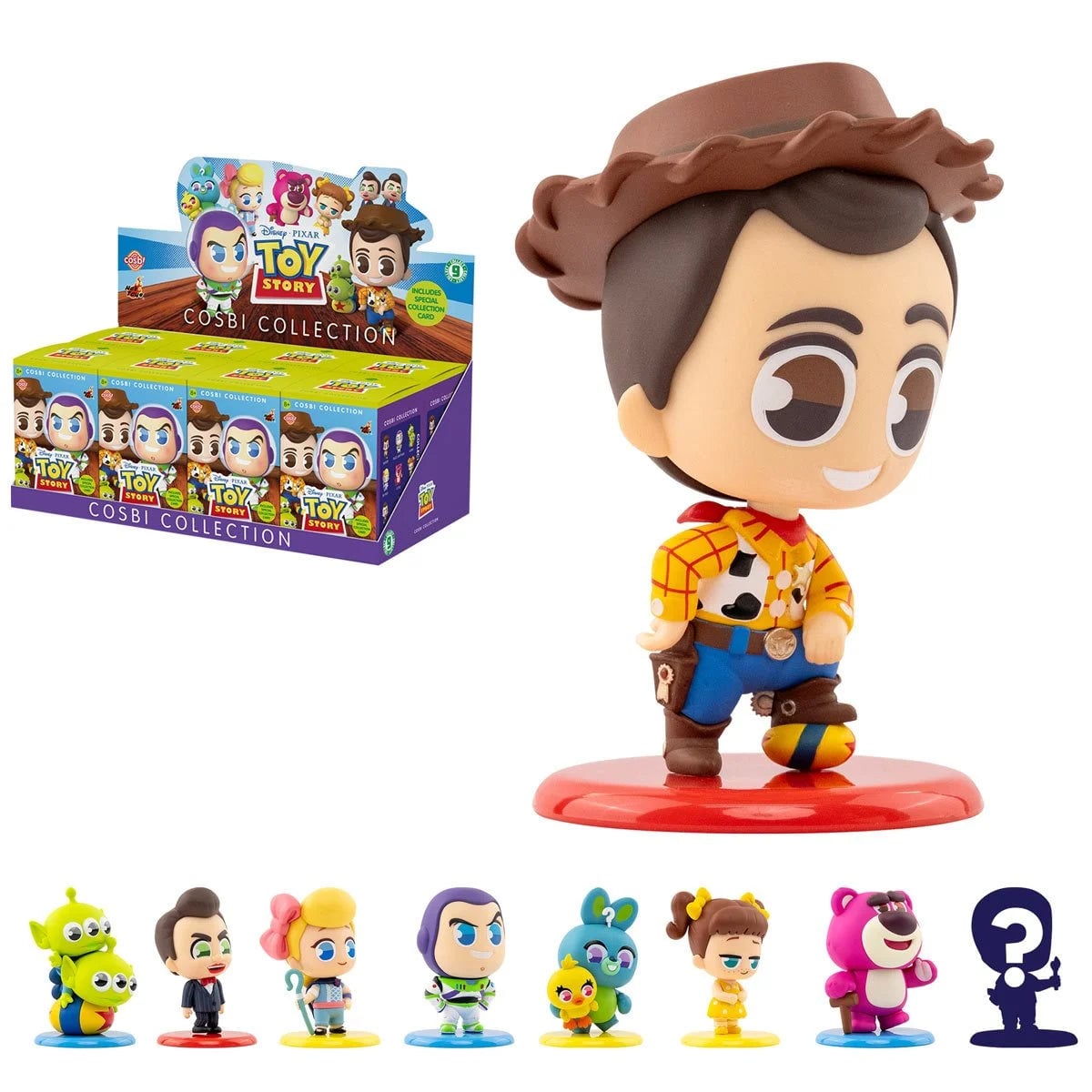 HOT TOYS | COSBI (BOBBLE HEAD) - TOY STORY (BLIND-BOX MINI-FIGURE) X UNIDAD - 1