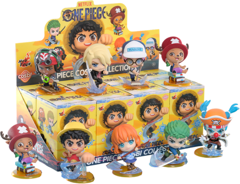 HOT TOYS | COSBI (BOBBLE HEAD) - ONE PIECE (BLIND-BOX MINI-FIGURE) X UNIDAD - 1