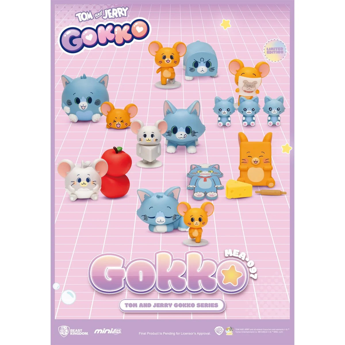 BEAST KINGDOM: TOM AND JERRY GOKKO - BLIND BOX (X UNIDAD) (MODELO ALEATORIO) - 1