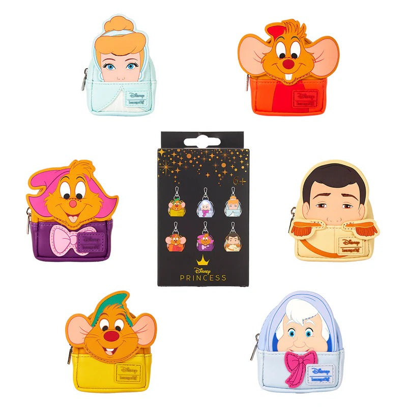 LOUNGEFLY MYSTERY MINI-BACKPACK: CINDERELLA 75TH ANNIVERSARY (1 UNIDAD) - 1