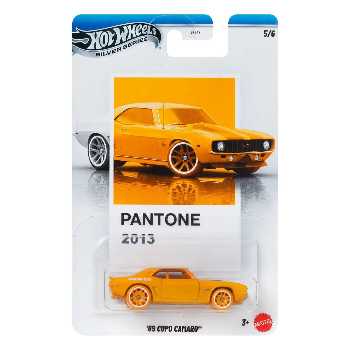 HOT WHEELS: SILVER SERIES | PANTONE SUNSET - PANTONE 69 COPO CAMARO - 1