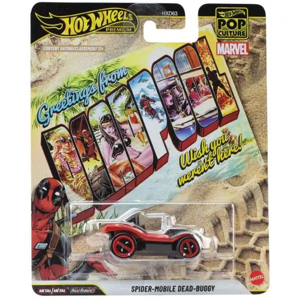 HOT WHEELS: PREMIUM | POP CULTURE: DEADPOOL - SPIDER-MOBILE DEAD-BUGGY - 1