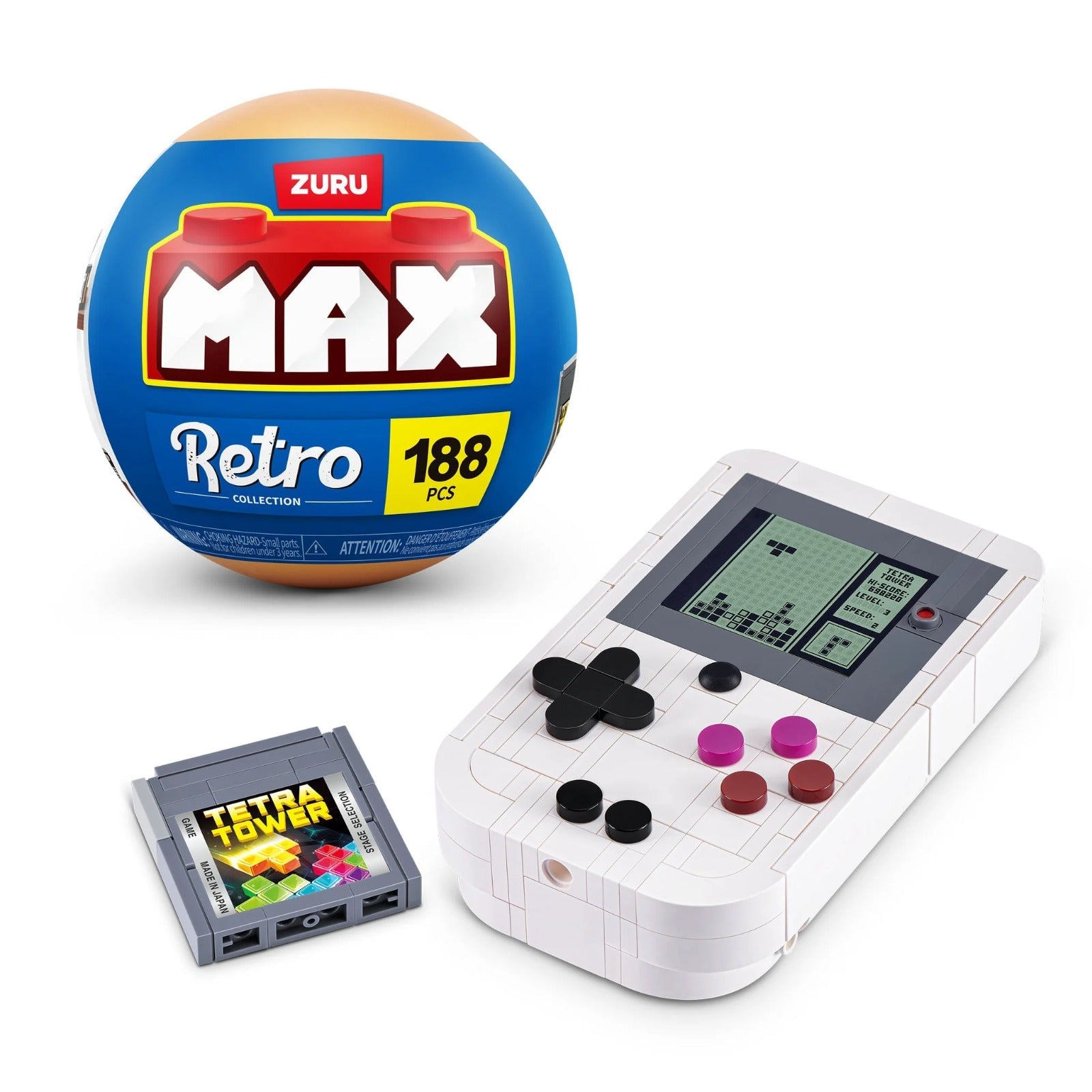 MAX PREMIUM: RETRO SERIES 2 HANDHELD GAME CONSOLE - CAPSULA BLIND BOX (X UNIDAD) - 1