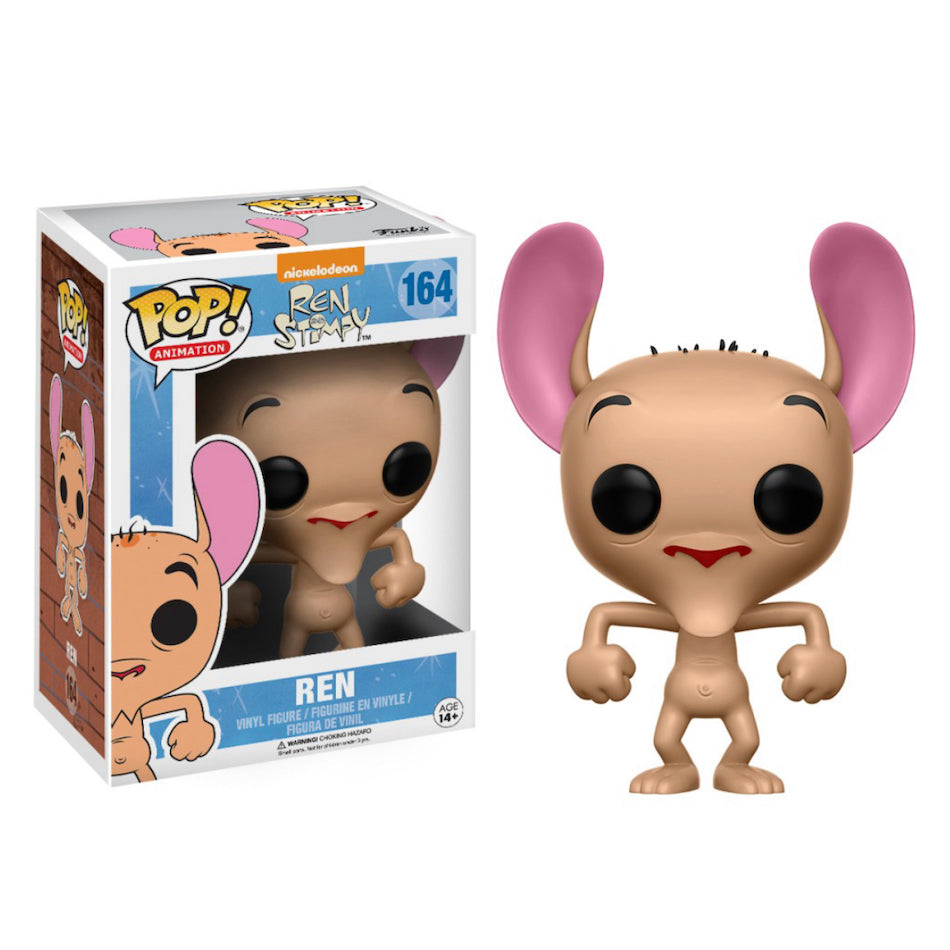 FUNKO POP! ANIMADOS: REN AND STIMPY (NICKELODEON) - REN 164 (VAULTED) - 1